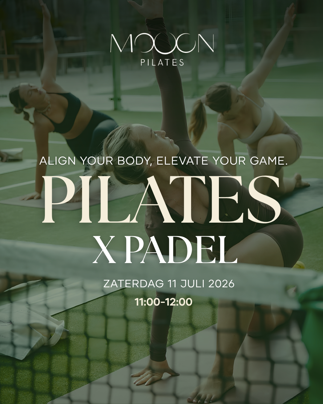 Pilates x Padel sessie